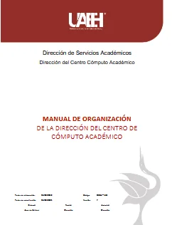 Manual de Organización